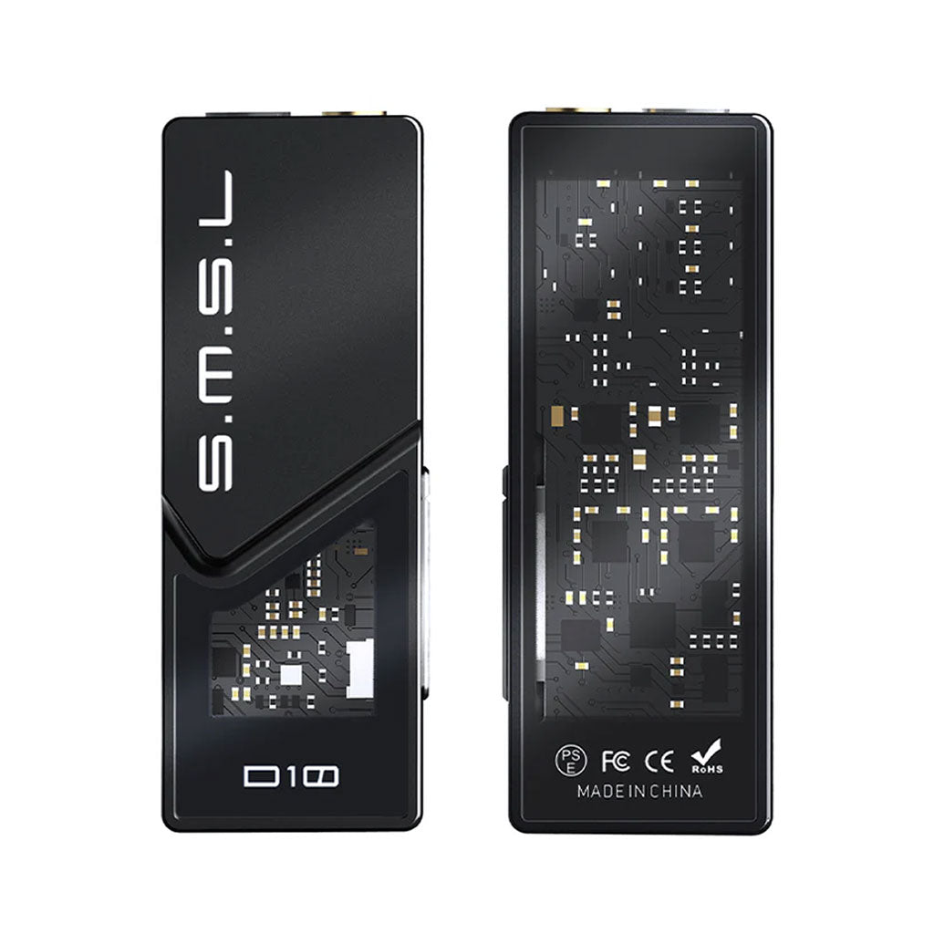 SMSL D10 Portable DAC & Amp Black