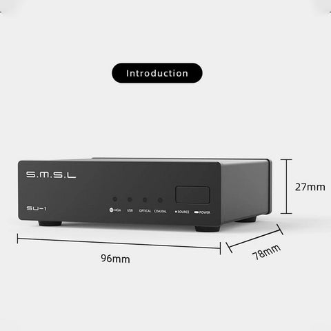 SMSL SU-1 Desktop DAC Introduction