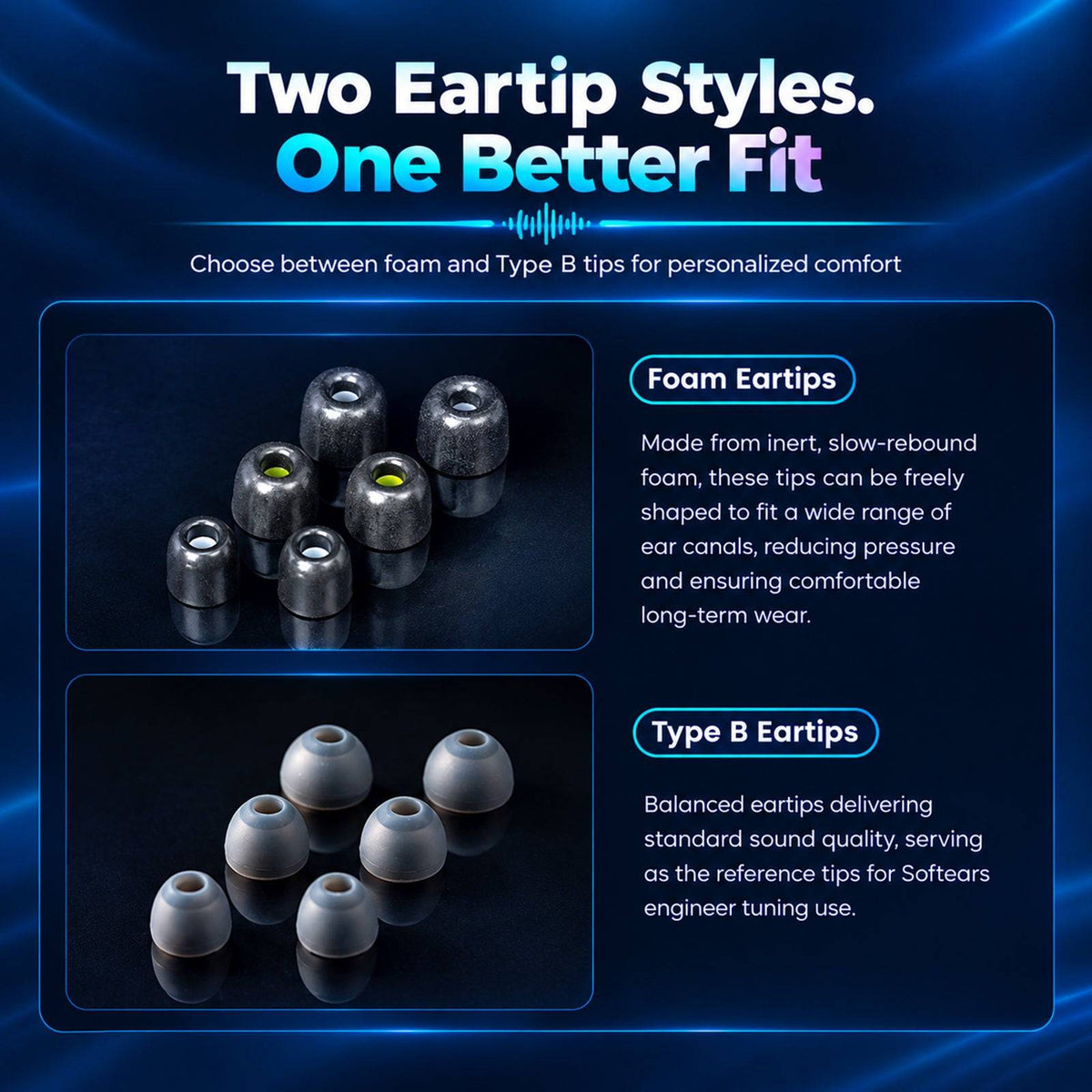 SOFTEARS - SE6 Live 6 Balanced Armature Driver IEMs