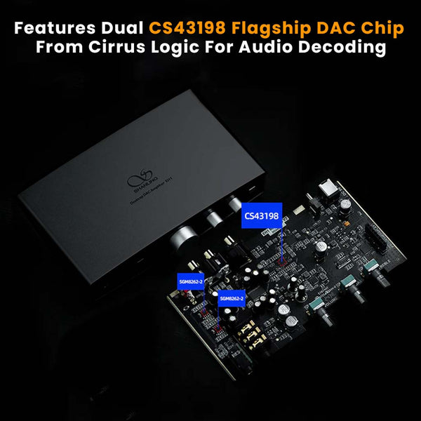 SHANLING - EH1 Desktop DAC and Headphone Amplifier - 9