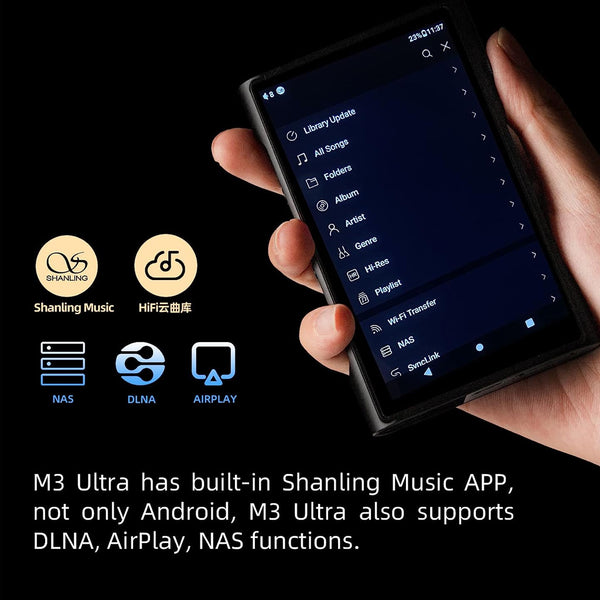 Shanling M3 Ultra Digital Audio Player - 3