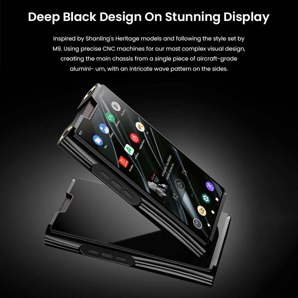 Shanling M8T Digital Audio Player CNC Machines