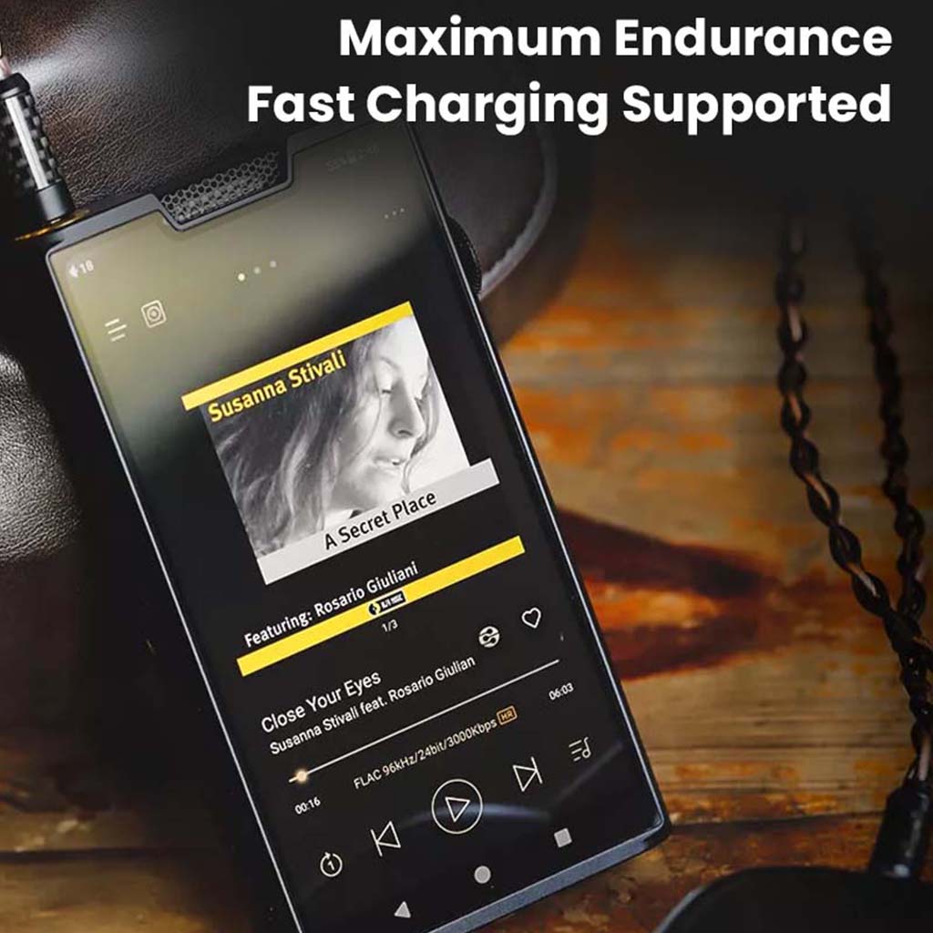 Shanling M8T Digital Audio Player Fast Chaarging