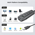 SIMGOT - GEW1 USB Gaming Sound Card - 5