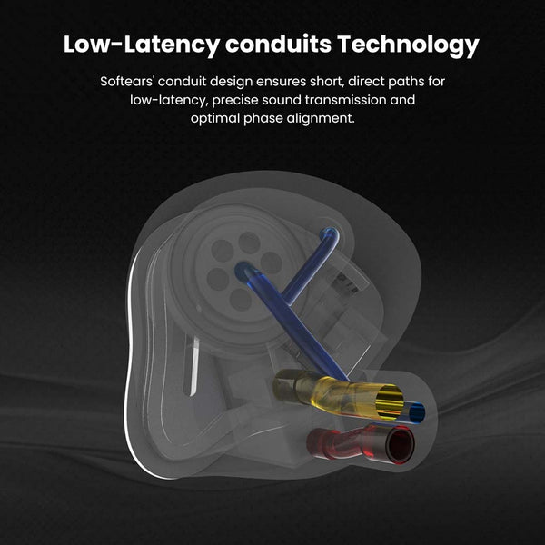 SoftEars - VolumeS 2DD + 2BA Hybrid Drivers IEM - 9