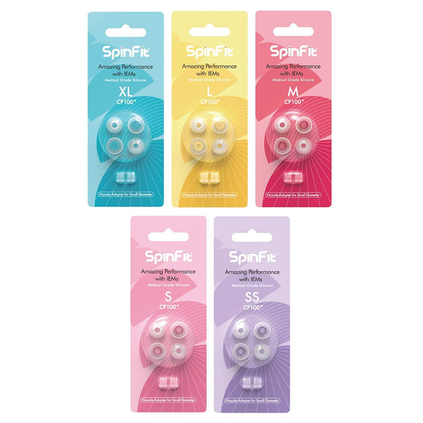 SpinFit - CP100+ Silicone Eartips for IEMS - 19