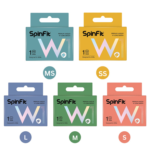 SpinFit - W1 Silicone Eartips - 14
