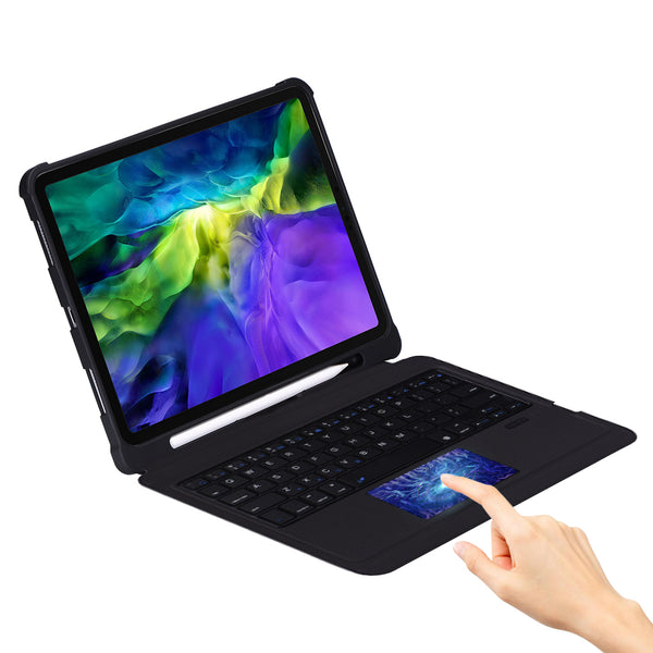 TECPHILE - T207 Wireless Keyboard Case For iPad - 1