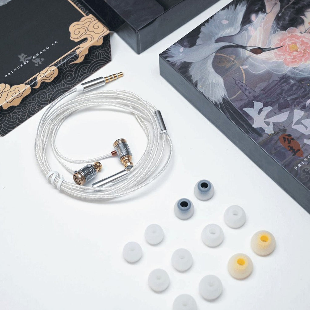 TANGZU Princess Chang Le Wired Earbuds with Mic | Concept Kart