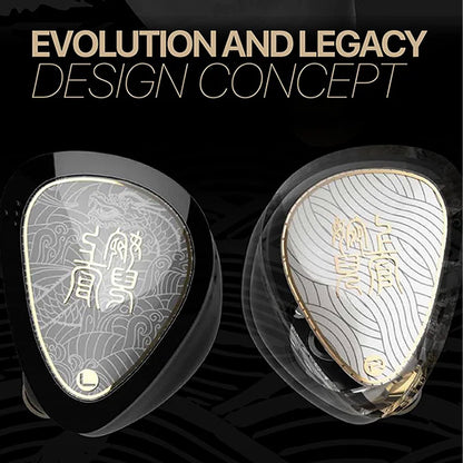 Tangzu WanrSGII 0.78 IEM Black No Mic 3.5mm design concept