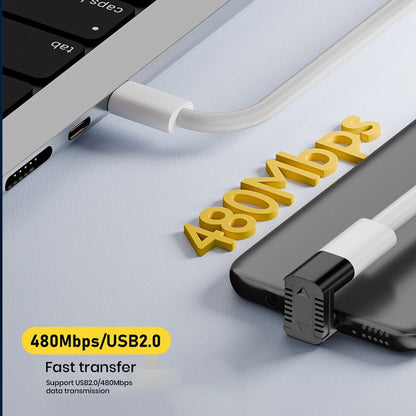 TECPHILE- U-shaped Type-C to Micro Adapter Converter