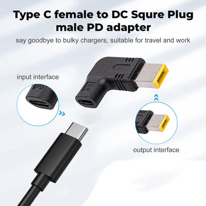 Concept-Kart-TECPHILE-100W-Type-C-Female-to-Lenovo-Laptop-Adapter-Black-1-_6