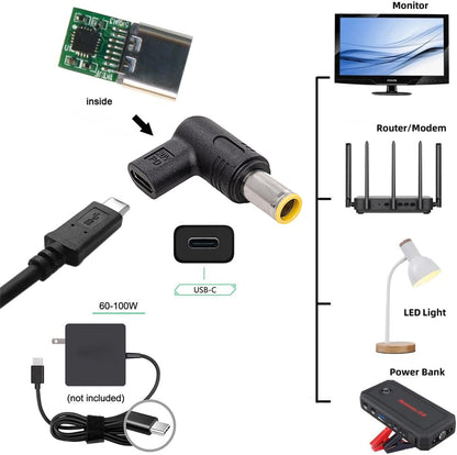 Concept-Kart-TECPHILE-100W-Type-C-Female-to-Lenovo-Laptop-Adapter-Black-3-_7