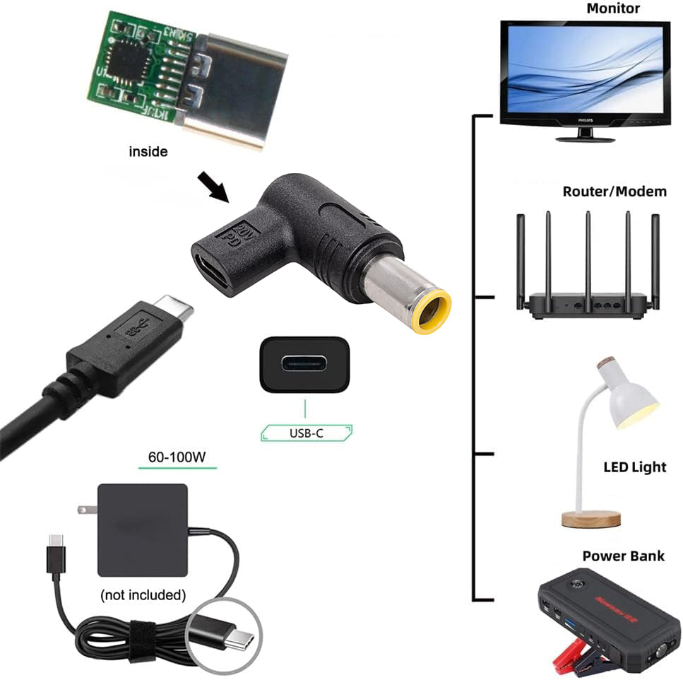 Concept-Kart-TECPHILE-100W-Type-C-Female-to-Lenovo-Laptop-Adapter-Black-3-_7