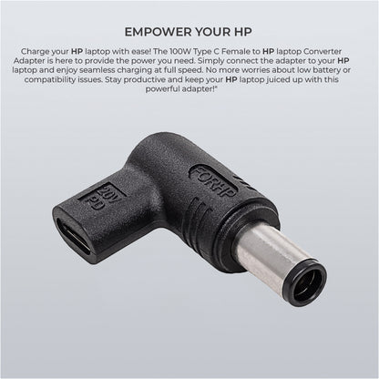 Concept-Kart-TECPHILE-100W-TypeC-Female-to-HP-Laptop-Adapter-Black-2-_6