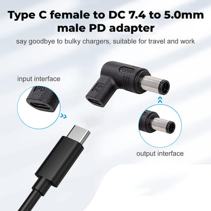 Concept-Kart-TECPHILE-100W-TypeC-Female-to-HP-Laptop-Adapter-Black-2-_8