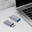 TECPHILE - 10Gbps USB-C/USB-A to Micro B Data Transfer Converter - 6