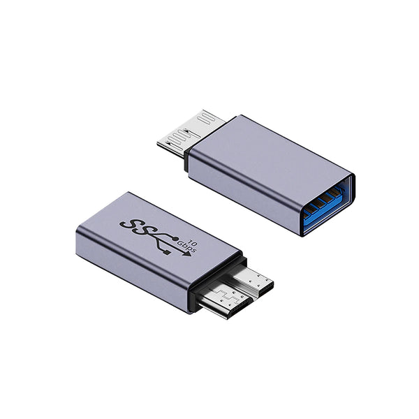 TECPHILE - 10Gbps USB-C/USB-A to Micro B Data Transfer Converter - 8