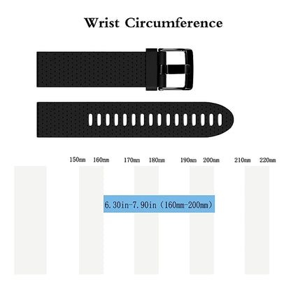 TECPHILE - 20mm Watch Band for Garmin Fenix 5S, 5S Plus