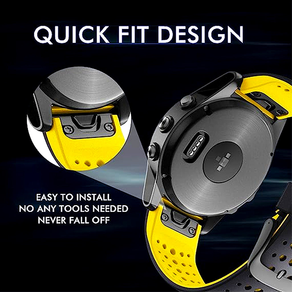 Concept-Kart-TECPHILE-22mm-Garmin-Silicon-Watch-Strap-Yellow-_4
