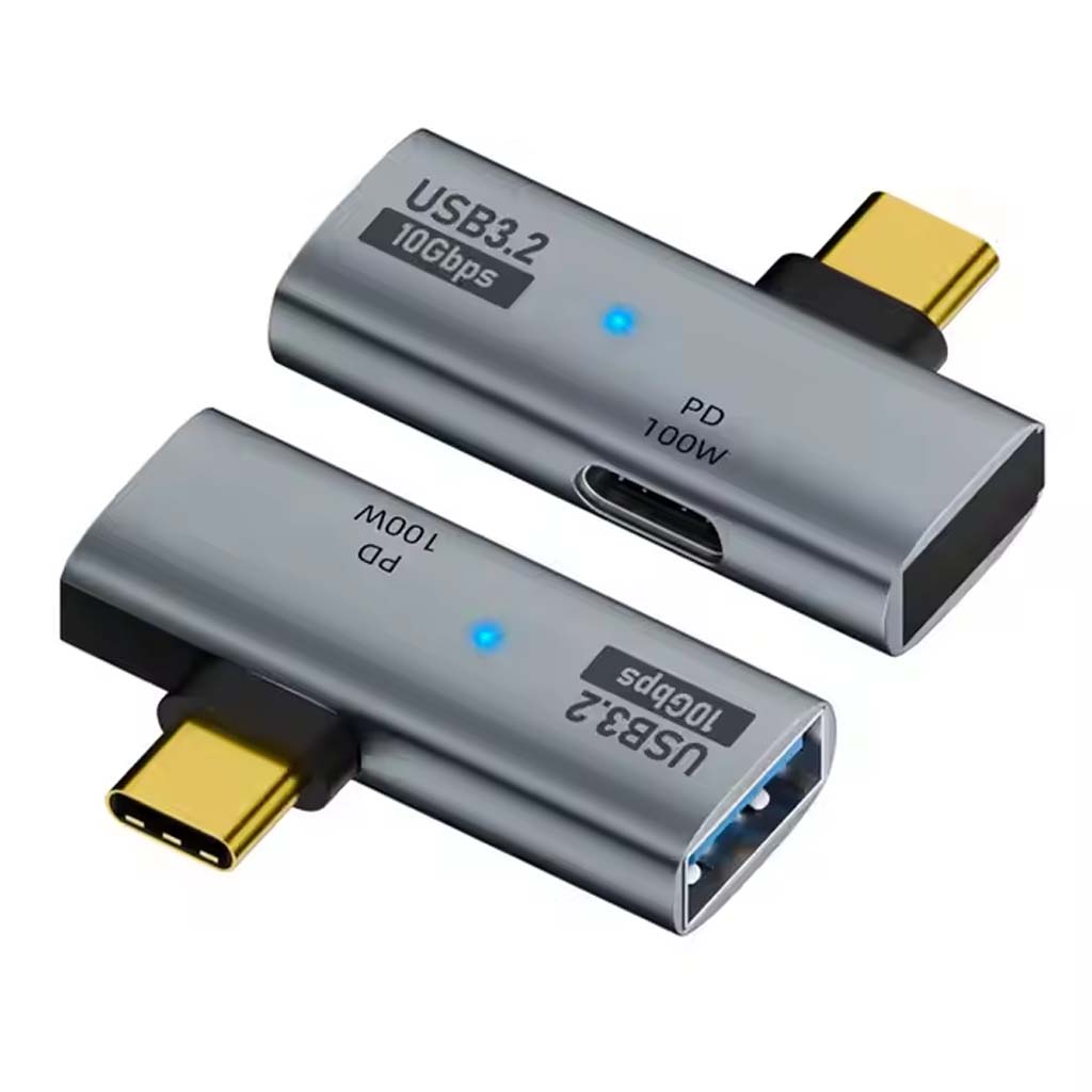 TECPHILE Adpapter 2in1 PD 100W pack of 2