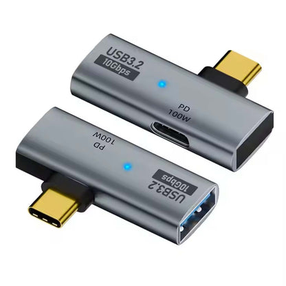 TECPHILE Adpapter 2in1 PD 100W pack of 2