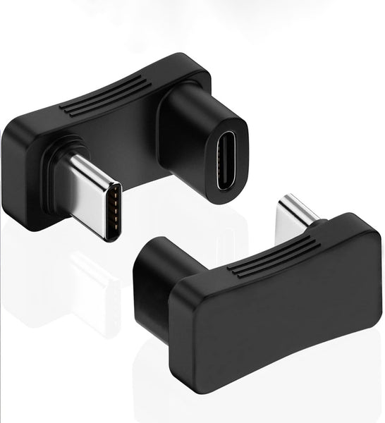 TECPHILE 4K USB C to Type C U Shaped PD Adapter - 9