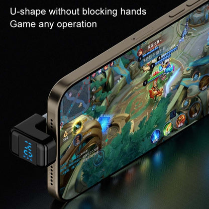 TECPHILE CA116 U Shape Display Adapter Transparent u-shape without blocking hands