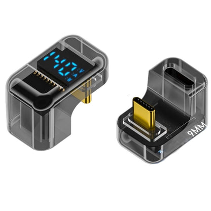 TECPHILE CA116 U Shape Display Adapter Transparent  Pack of 2
