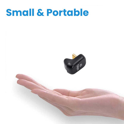 TECPHILE - 100W U-Shape Type-C to USB C Adapter