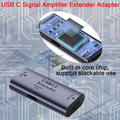 TECPHILE CA122 Hub Extender Greybuilt in core chip