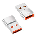 TECPHILE- Type-C Female to USB-A Male OTG Adapter - 1