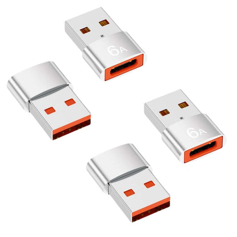 TECPHILE CA131 Adapter USB A to Type c Pack Of Four