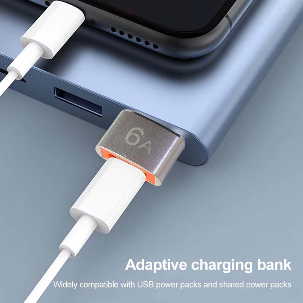 TECPHILE CA131 Adapter USB A to Type c Adaptive Charging Bank