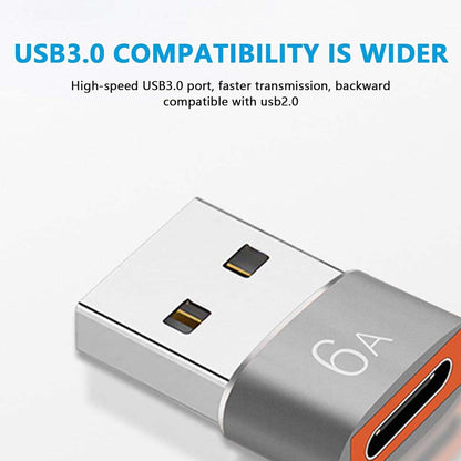 TECPHILE CA131 Adapter USB A to Type C Compatibility Wider