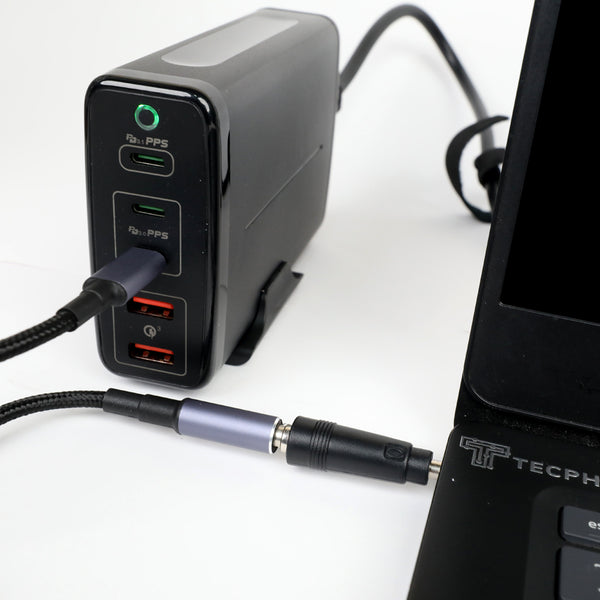TECPHILE – CA32X Multifunctional 8-Pin Laptop DC Power Adapter Kit - 14