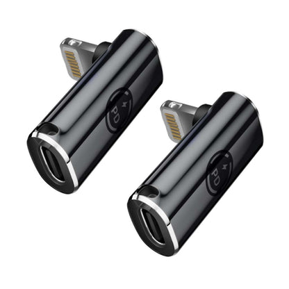 TECPHILE CA99 Lightning Adapter Black pack 2