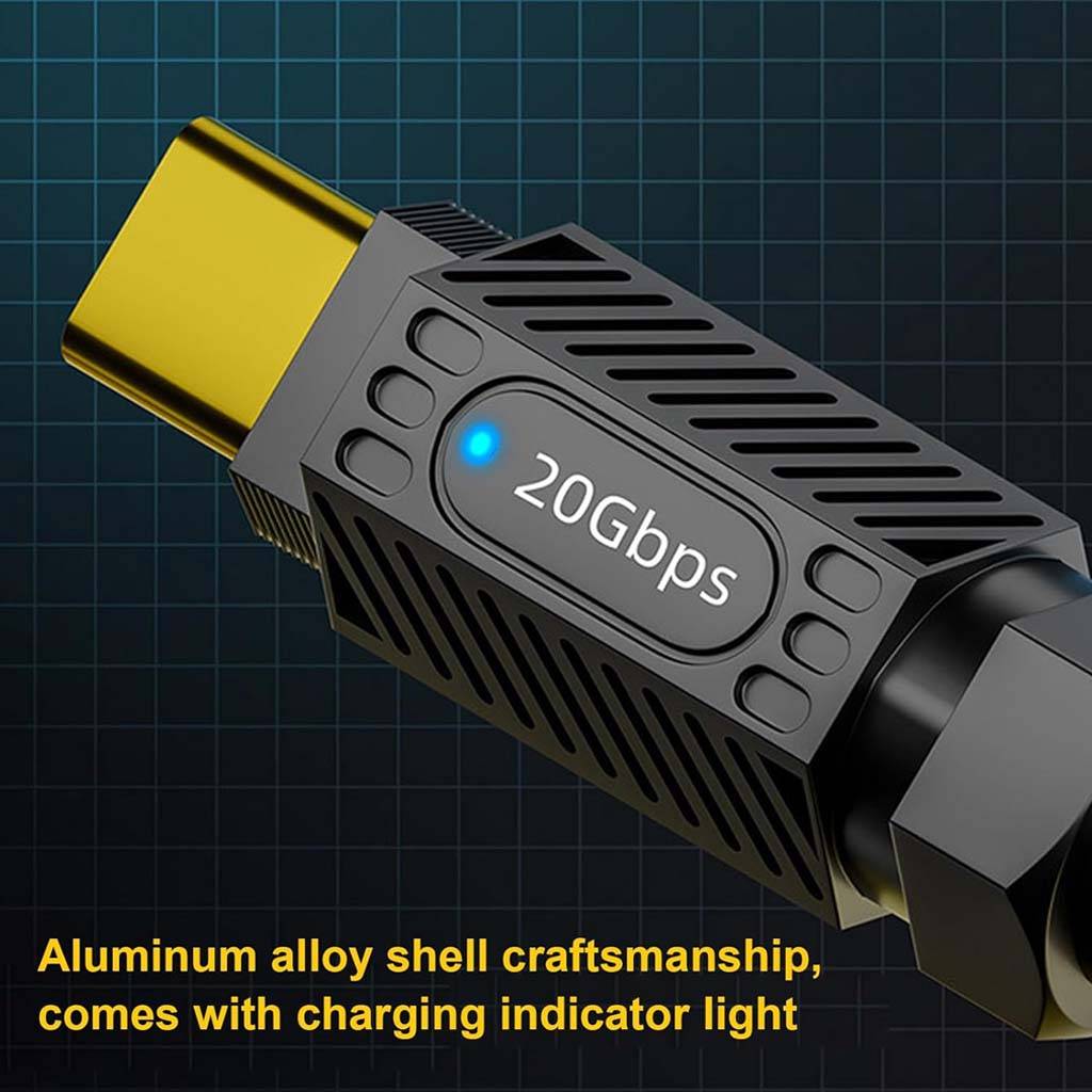 TECPHILE CC61 20cm 20gb Cbl Ylwblk CM CM INDICATOR LIGHT