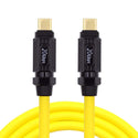 TECPHILE 140W Type-C to Type-C Straight Cable - 1