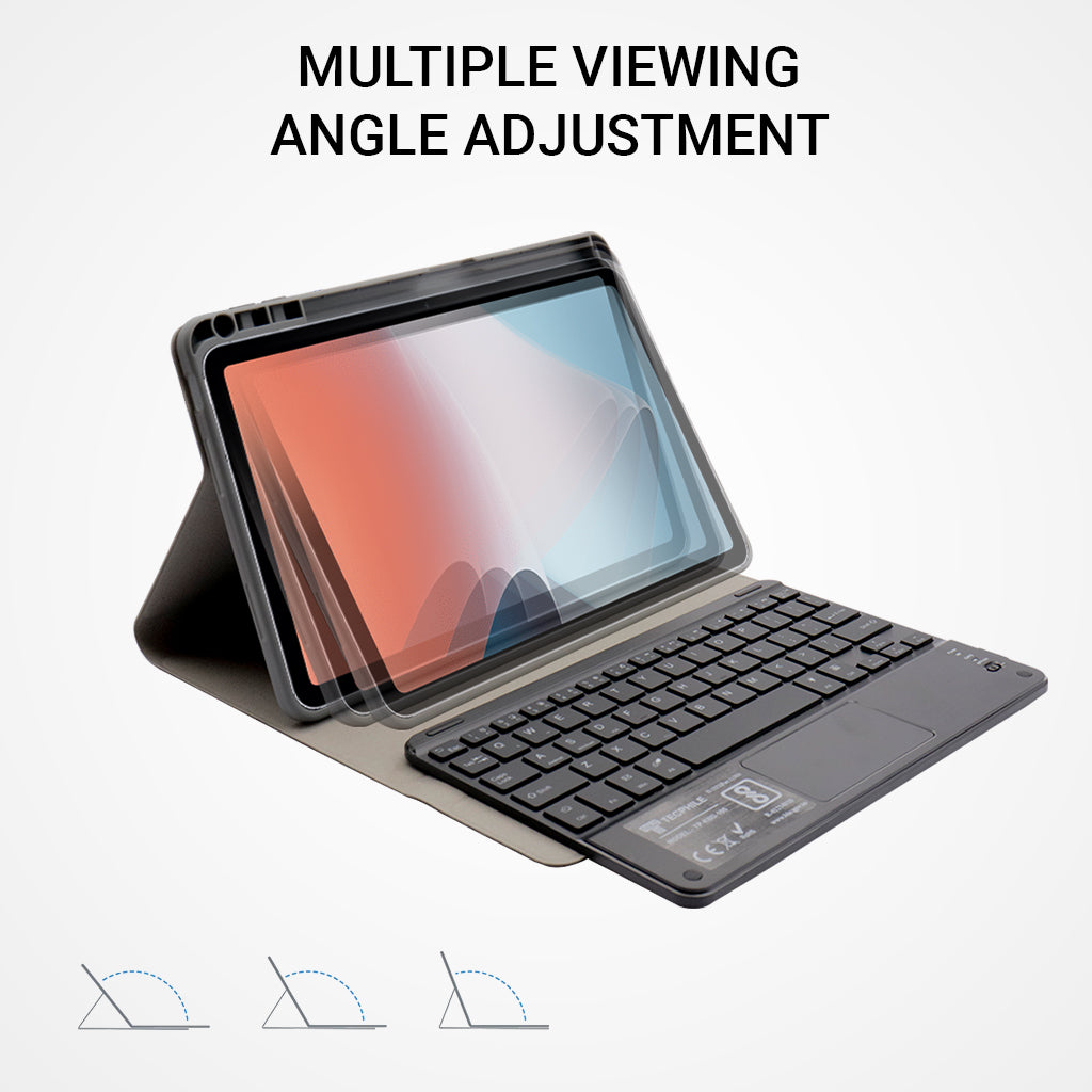 TECPHILE HKOP103T Wireless Keyboard Case for Oppo Pad Air Concept Kart
