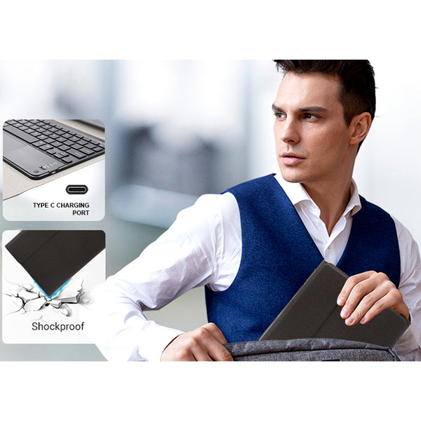 TECPHILE - HK-OP103T Wireless Keyboard Case for Oppo Pad Air - 8