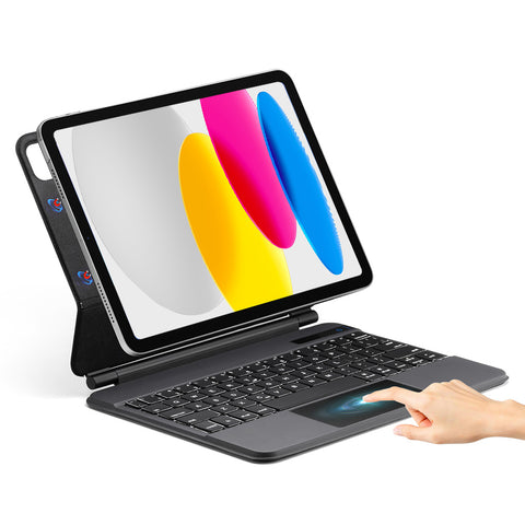 Buy black TECPHILE - P109 Magic keyboard Case for iPad