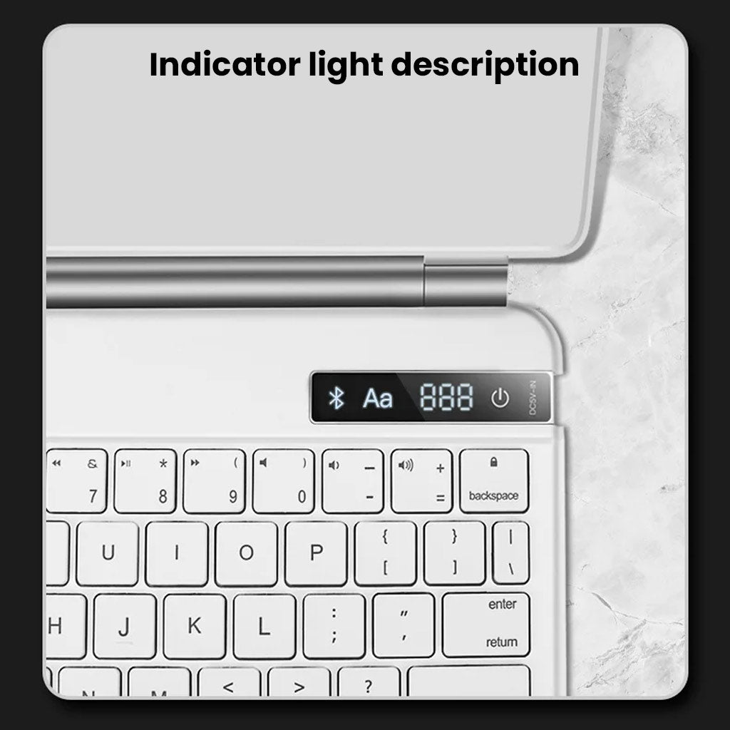 iPad mini マジックキーボード　P109 ホワイト iPadmini6ユーザーに朗報！これはもうMagic Keyboardそのものじゃない