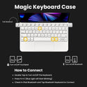 P109 Pro Magic Keyboard Case for iPad 10th Gen 2022 - 15