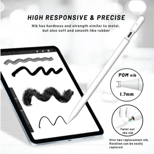 TECPHILE - P8 Magnetic Stylus Pen for iPad - 5