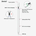 TECPHILE - P8 Magnetic Stylus Pen for iPad - 9