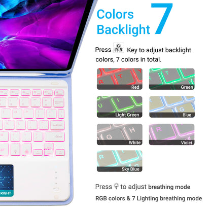 Concept-Kart-TECPHILE-PS11T-Wireless-Keyboard-Case-For-iPad-Sky-Blue-