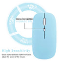 TECPHILE - SM01 Dual Mode Wireless Mouse (Bluetooth + USB) - 24