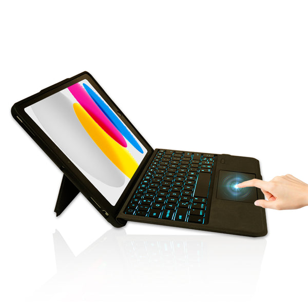 TECPHILE - T5206D Wireless Keyboard Case for iPad - 1