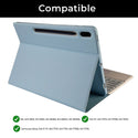 TECPHILE - T970T Keyboard Case for Samsung Galaxy Tab S8+/S7+/S7 FE - 8